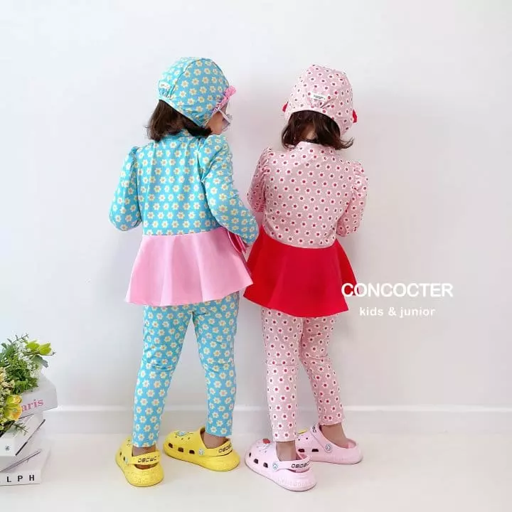 Concocter - Korean Children Fashion - #kidzfashiontrend - Small Plare Rashgaurd - 3