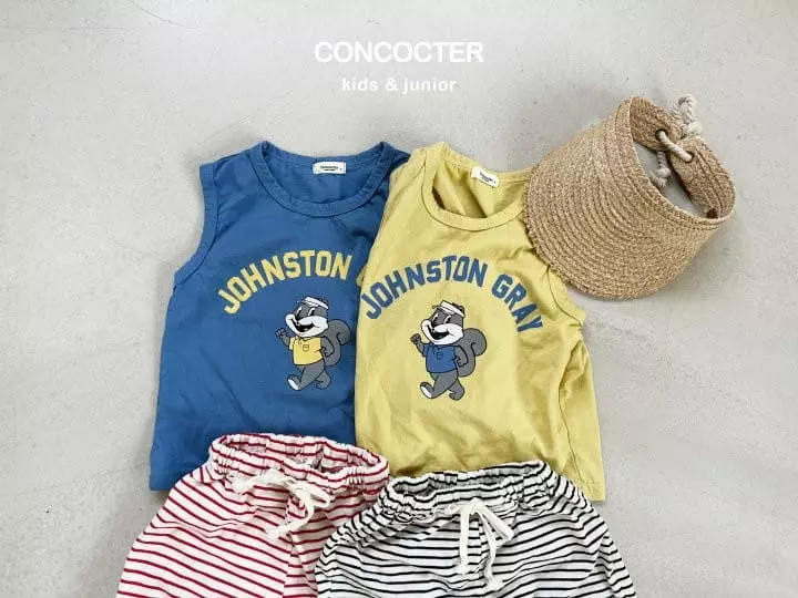 Concocter - Korean Children Fashion - #kidzfashiontrend - Squirrel Top Bottom Set - 6