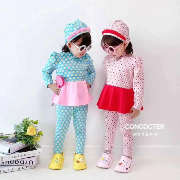 Concocter - Korean Children Fashion - #littlefashionista - Small Plare Rashgaurd - 5