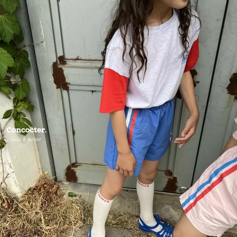 Concocter - Korean Children Fashion - #littlefashionista - Side Line Shorts - 2