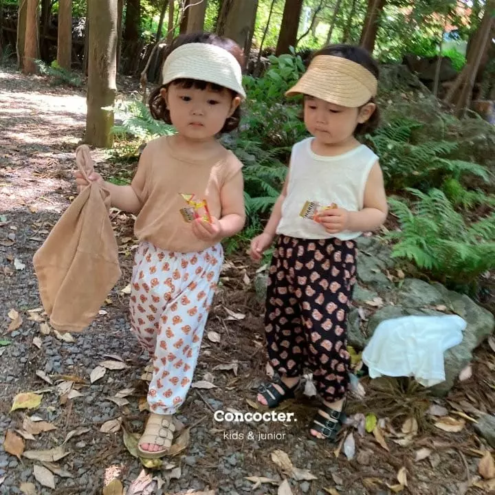 Concocter - Korean Children Fashion - #littlefashionista - Bear Bear Pats - 9