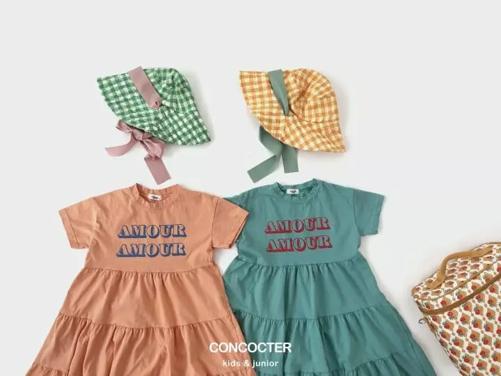 Concocter - Korean Children Fashion - #magicofchildhood - Amor Teares Long One-piece - 9
