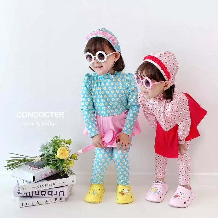 Concocter - Korean Children Fashion - #magicofchildhood - Small Plare Rashgaurd - 6
