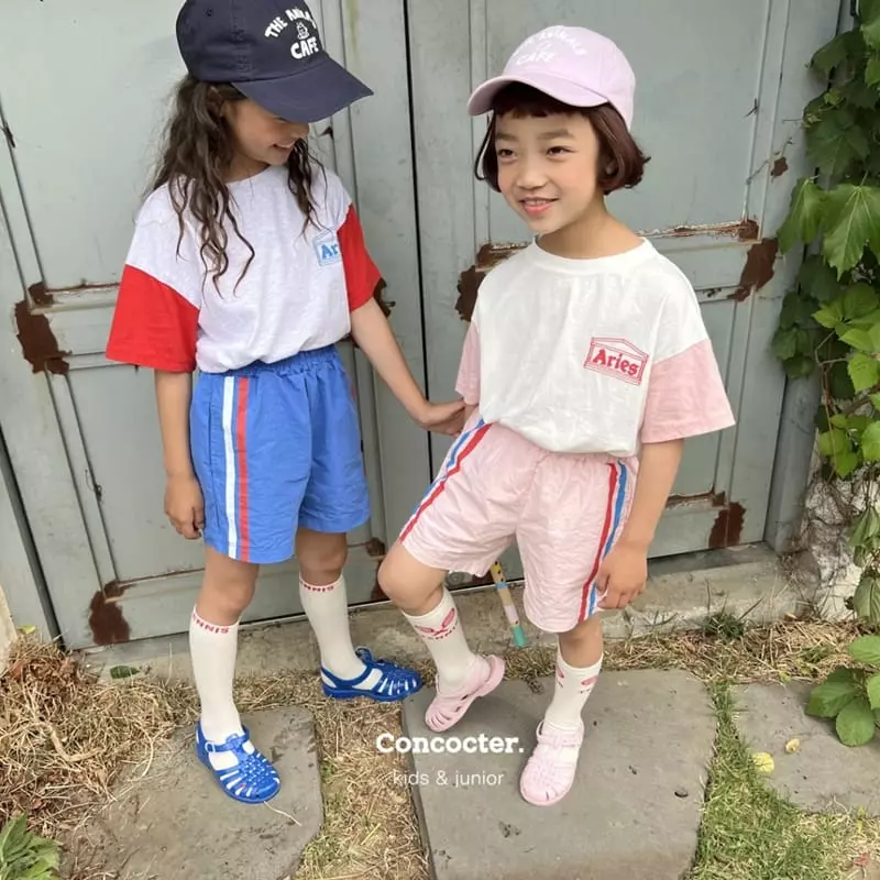 Concocter - Korean Children Fashion - #magicofchildhood - Side Line Shorts - 3