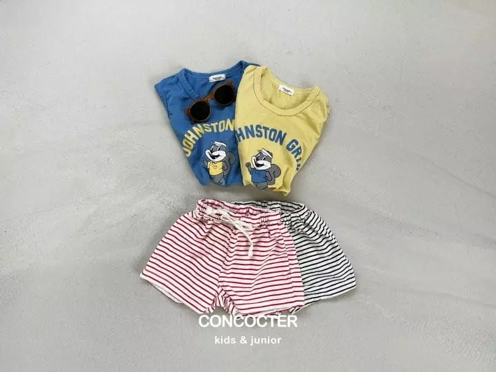 Concocter - Korean Children Fashion - #magicofchildhood - Squirrel Top Bottom Set - 9