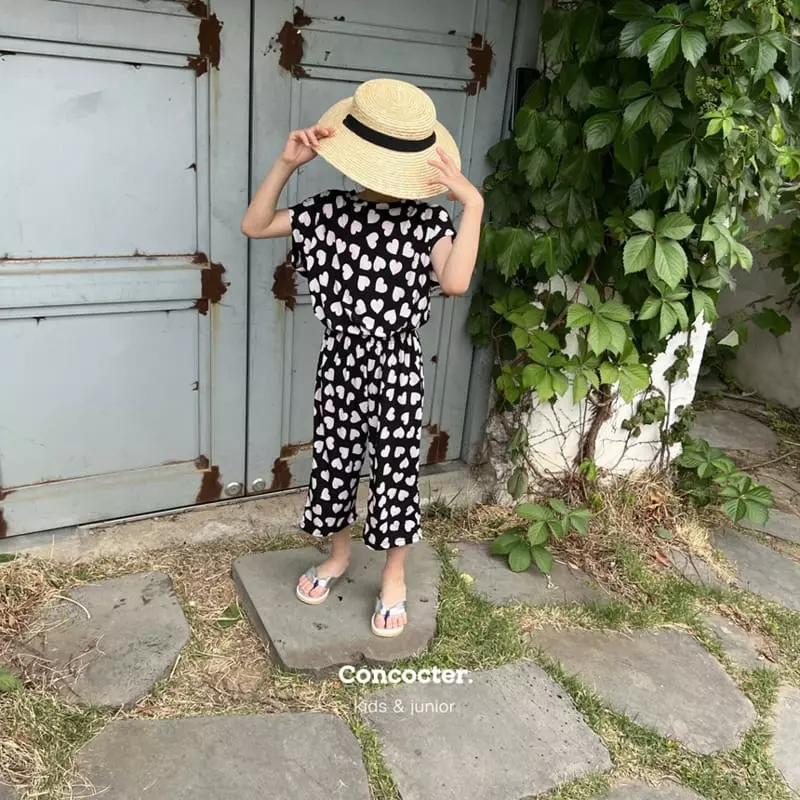 Concocter - Korean Children Fashion - #minifashionista - Pataya Charlang Sleeveless Top Bottom Set with Mom - 8