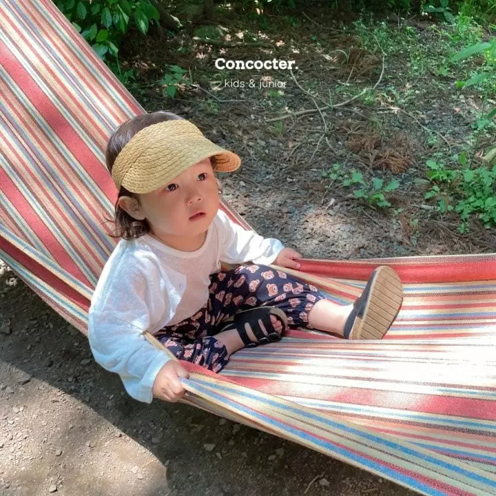 Concocter - Korean Children Fashion - #minifashionista - Bear Bear Pats - 11