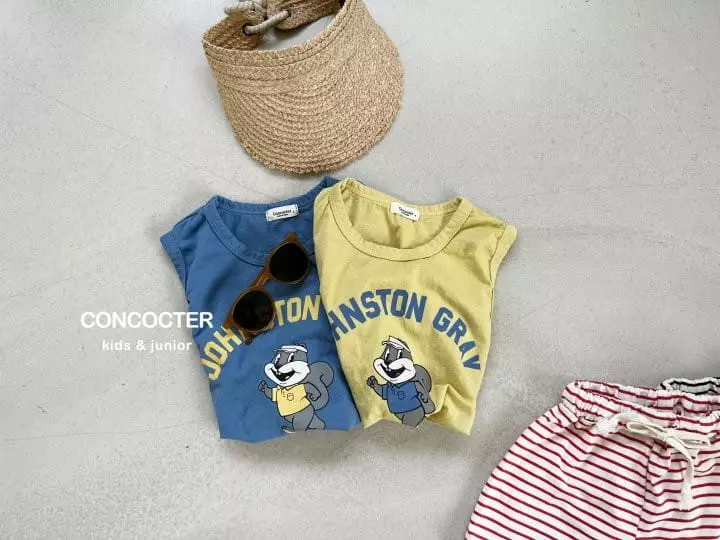 Concocter - Korean Children Fashion - #minifashionista - Squirrel Top Bottom Set - 10