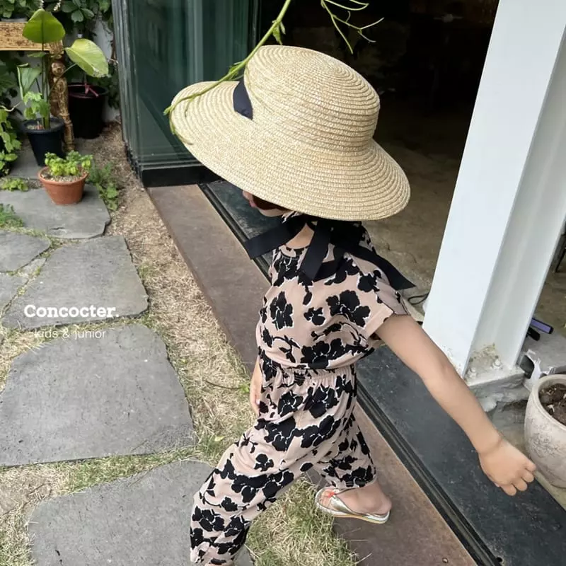 Concocter - Korean Children Fashion - #stylishchildhood - Pataya Charlang Sleeveless Top Bottom Set with Mom - 12