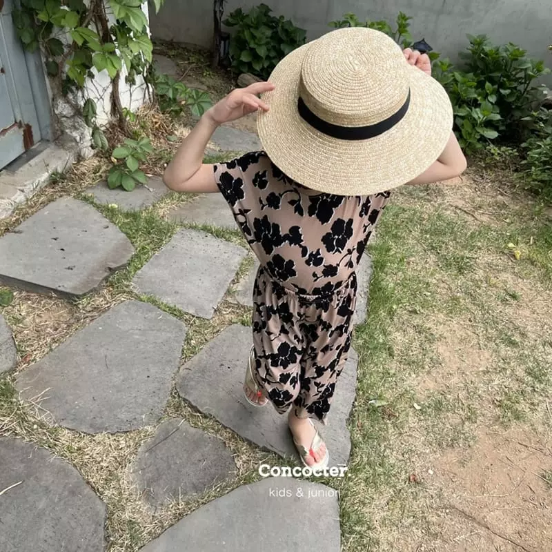 Concocter - Korean Children Fashion - #todddlerfashion - Pataya Charlang Sleeveless Top Bottom Set with Mom - 10
