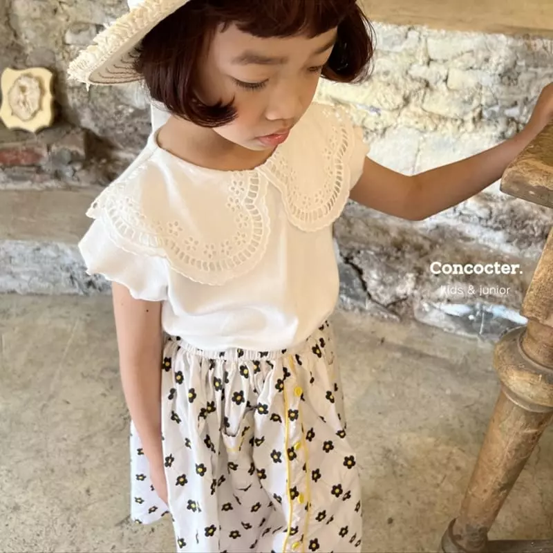 Concocter - Korean Children Fashion - #todddlerfashion - Circle Piping Skirt - 8