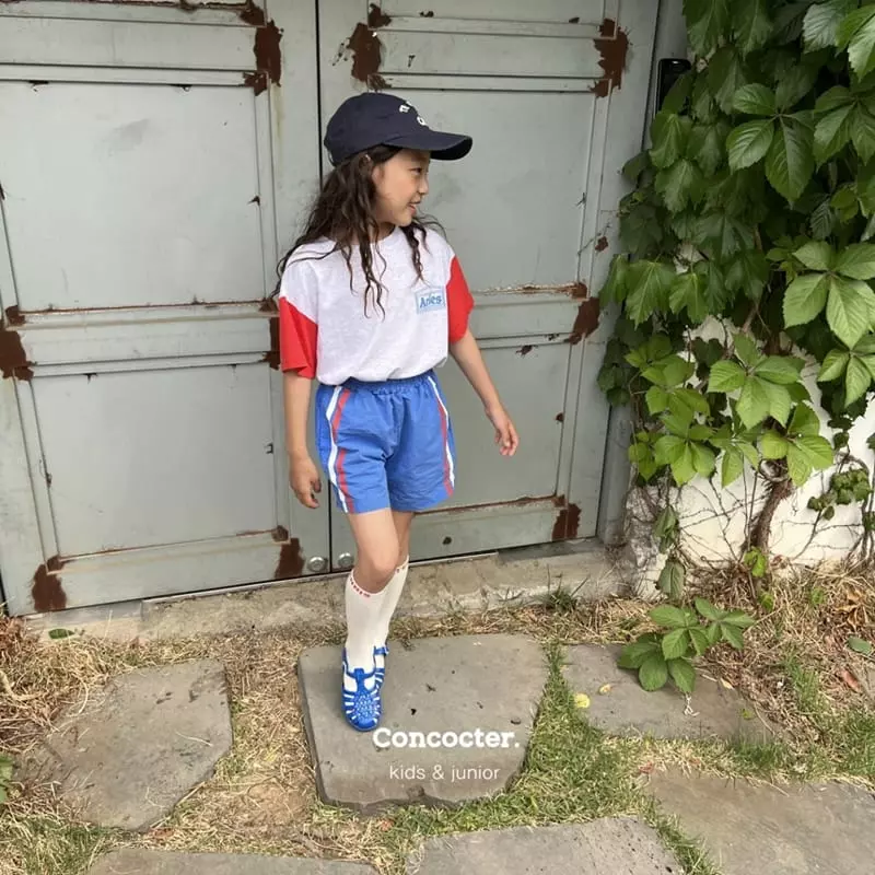 Concocter - Korean Children Fashion - #toddlerclothing - Side Line Shorts - 7