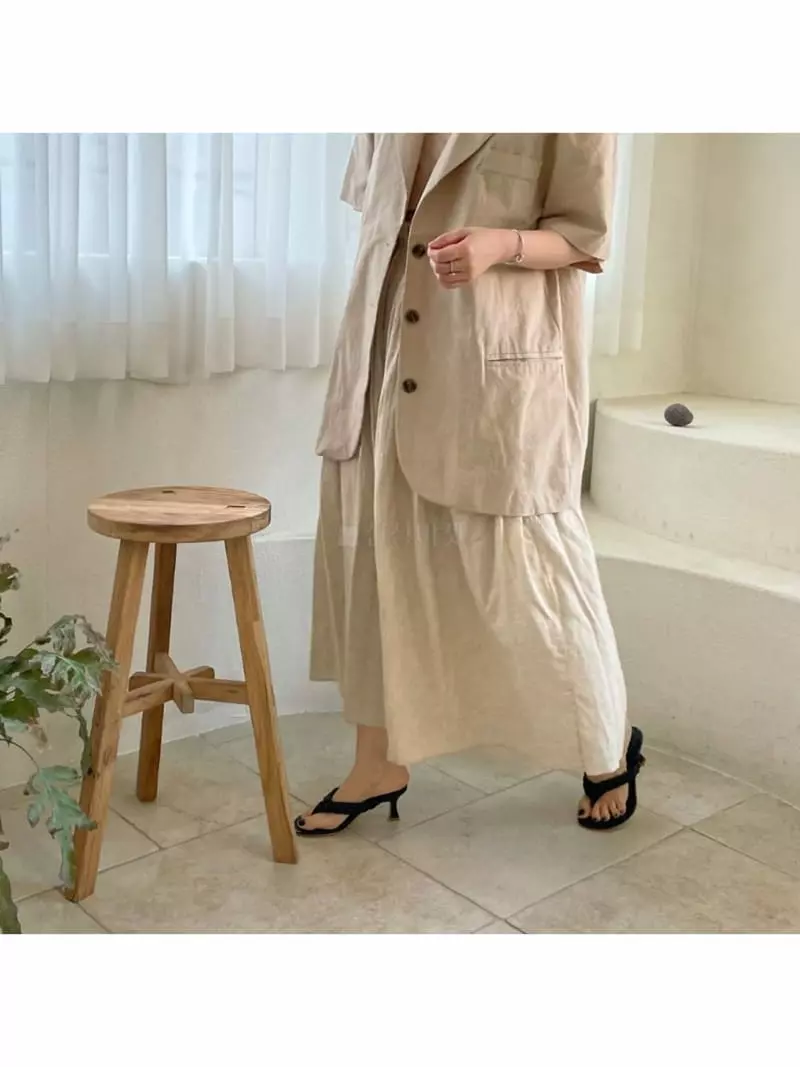 Cooing - Korean Women Fashion - #momslook - ha7122 Flip-Flops Heel - 2