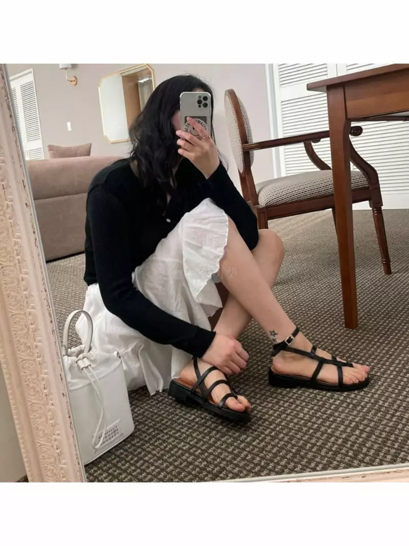 Cooing - Korean Women Fashion - #momslook - ha5007 Sandals