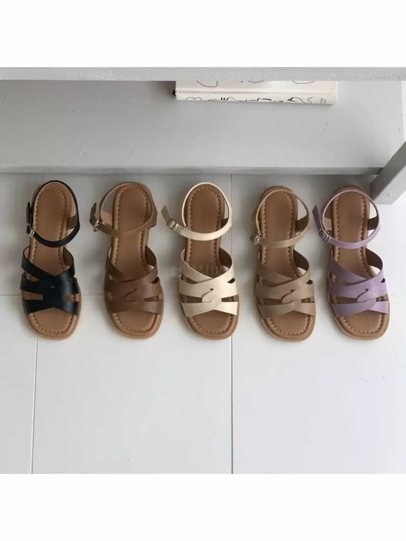 Cooing - Korean Women Fashion - #momslook - ha5006 Sandals - 2