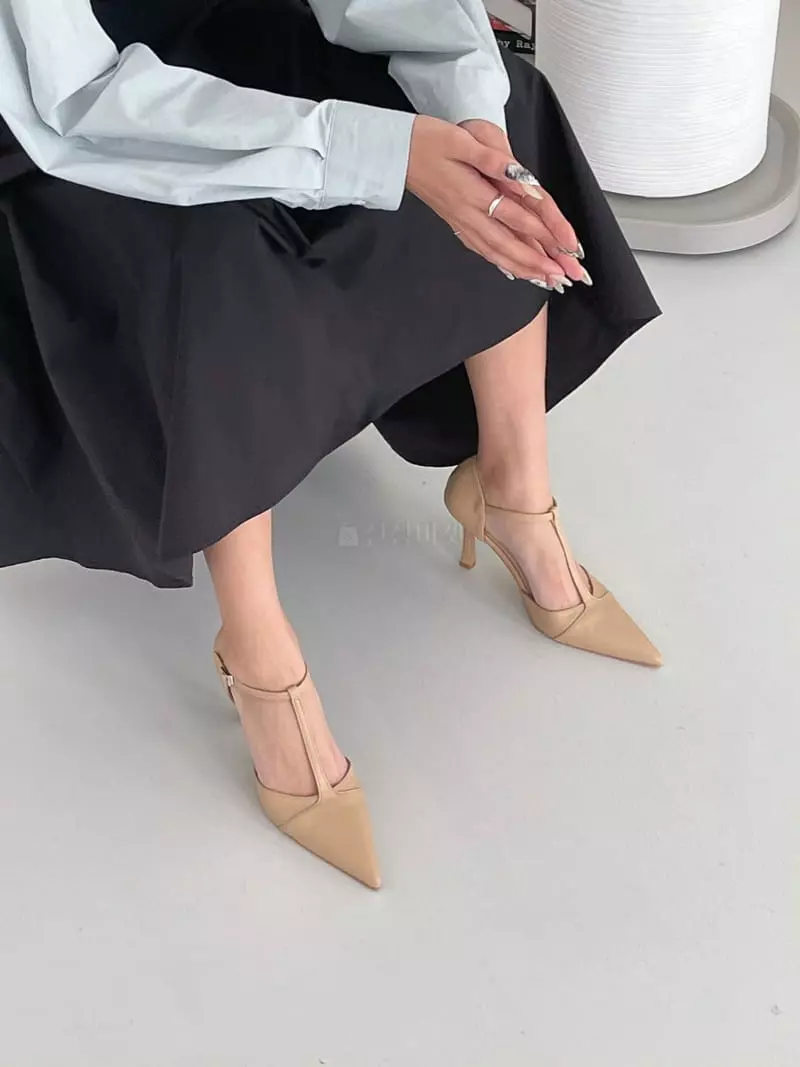 Cooing - Korean Women Fashion - #womensfashion - cr1074 Sandals Heel - 4