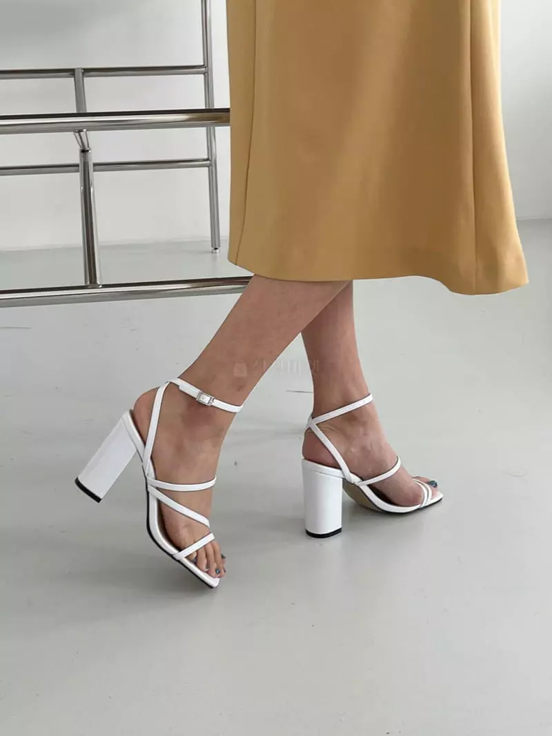 Cooing - Korean Women Fashion - #womensfashion - cr0194 Sandals Heel - 4