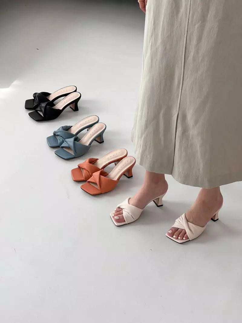Cooing - Korean Women Fashion - #momslook - cr0182 Sandals Heel - 2