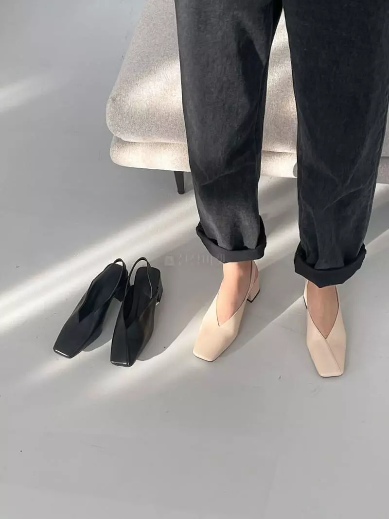 Cooing - Korean Women Fashion - #momslook - cr0170 Sling Back Shoes - 2