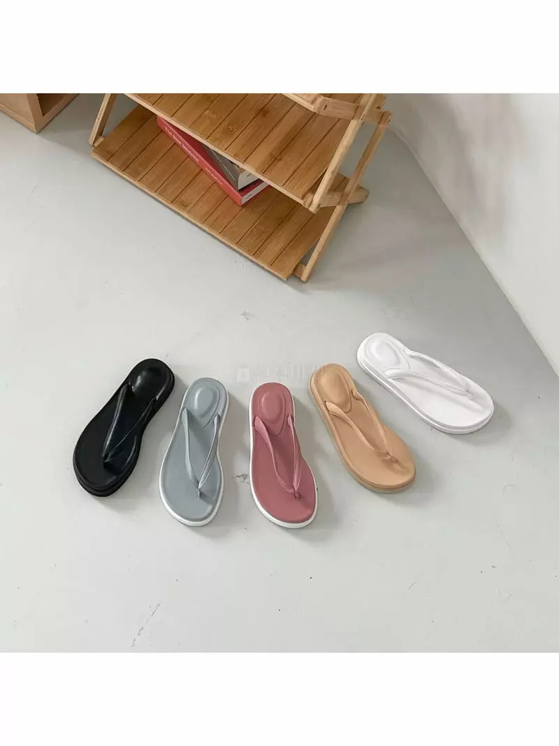 Cooing - Korean Women Fashion - #momslook - w2122 Flip-Flops - 2