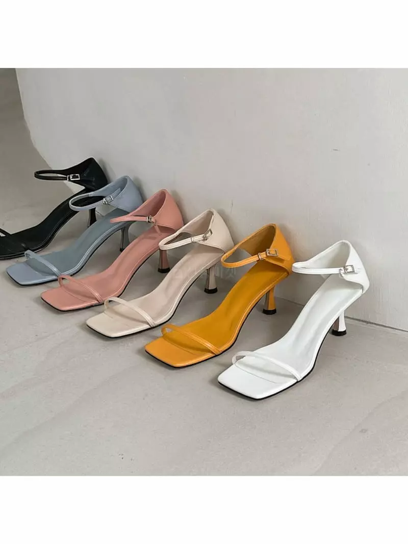 Cooing - Korean Women Fashion - #momslook - cr0116 Sandals Heel