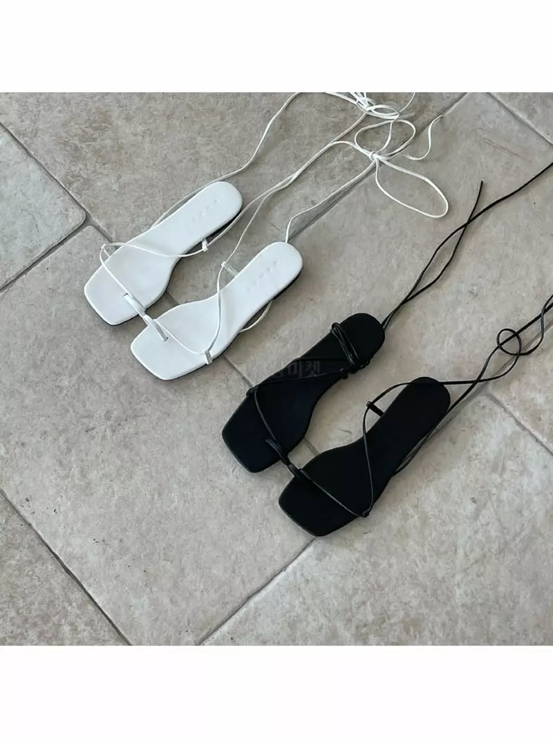Cooing - Korean Women Fashion - #momslook - cr Flip-Flops Sandals - 3