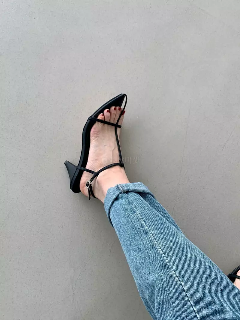 Cooing - Korean Women Fashion - #momslook - ch1073 Sandals Heel - 3