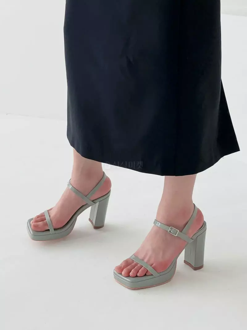 Cooing - Korean Women Fashion - #momslook - br7208 Sandals Heel - 4