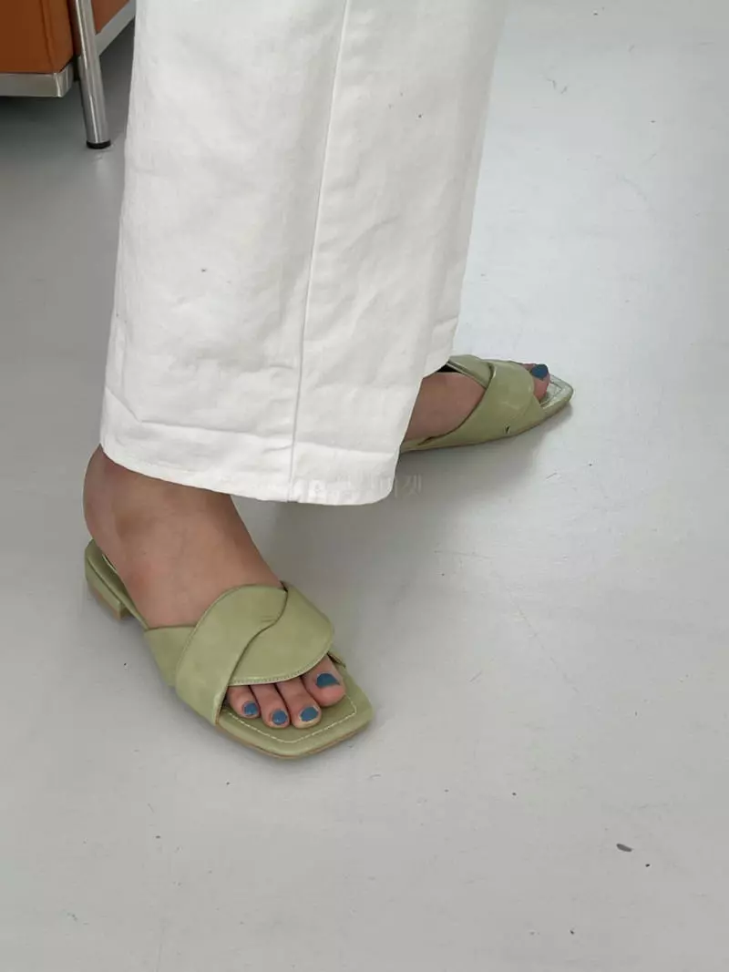 Cooing - Korean Women Fashion - #momslook - A6126 Slipper - 2