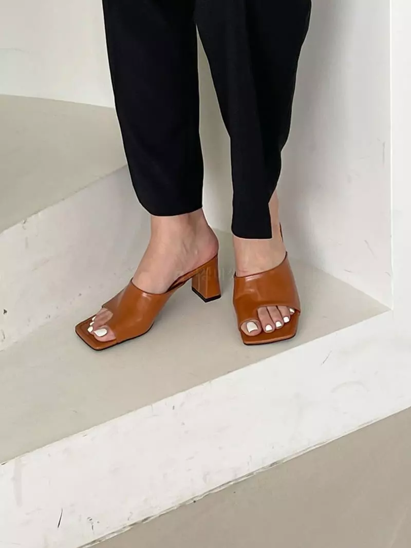 Cooing - Korean Women Fashion - #momslook - w2105 Sandals Heel - 3