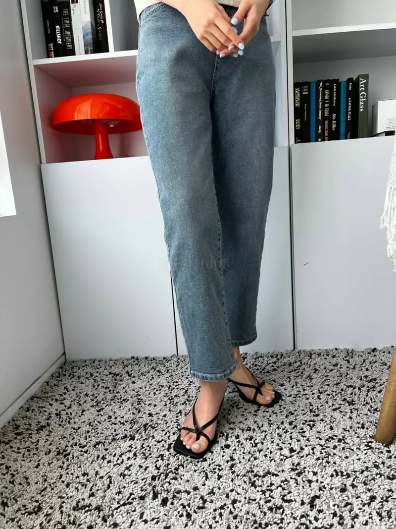 Cooing - Korean Women Fashion - #momslook - u8082 Flip-Flops Heel - 4