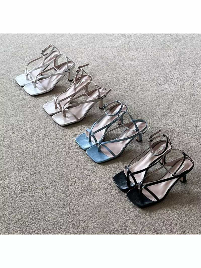 Cooing - Korean Women Fashion - #momslook - u5212 Flip-Flops Heel