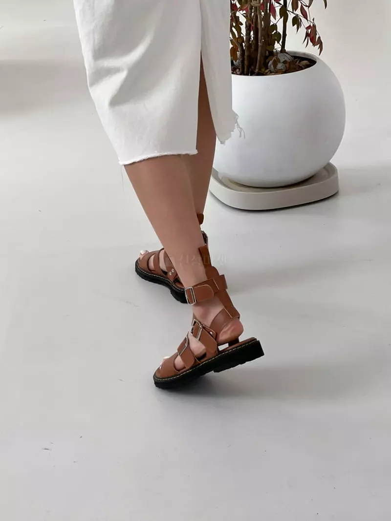 Cooing - Korean Women Fashion - #vintagekidsstyle - A6120 Sandals - 4