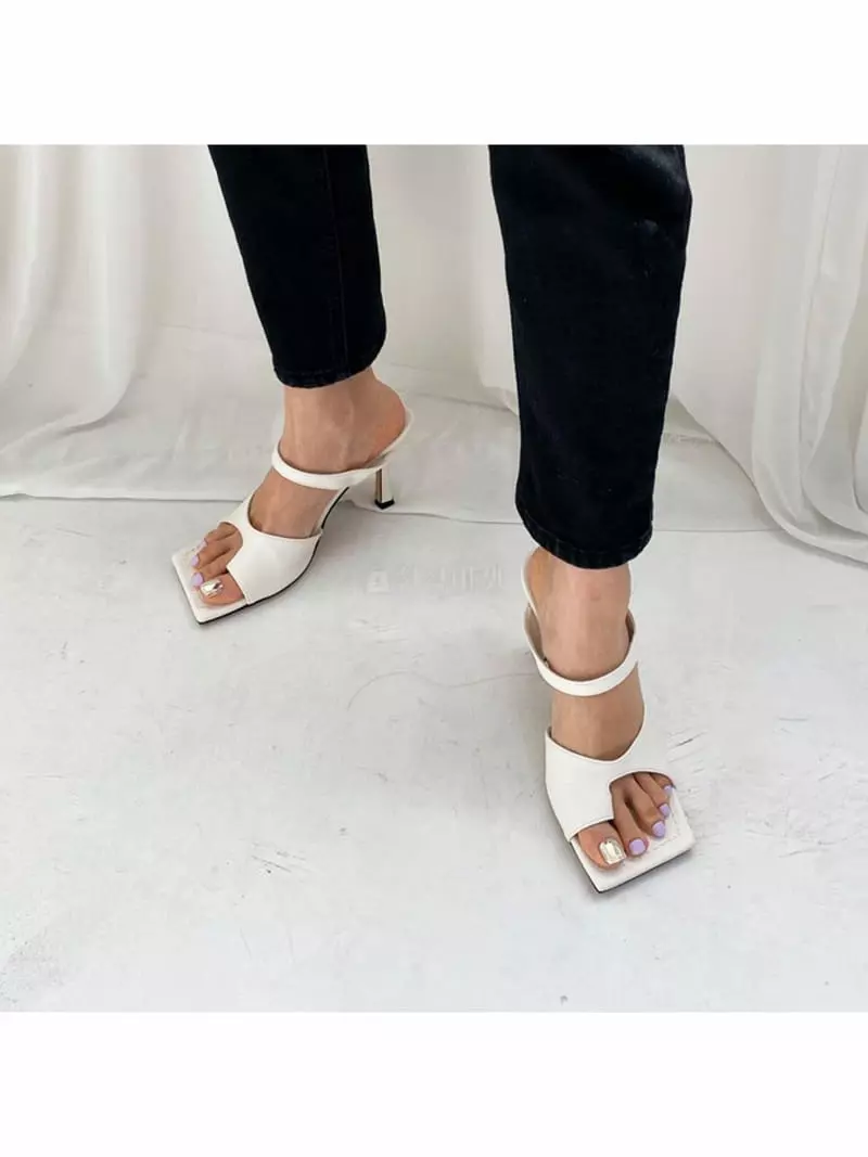 Cooing - Korean Women Fashion - #pursuepretty - w2054 Flip-Flops Heel - 3