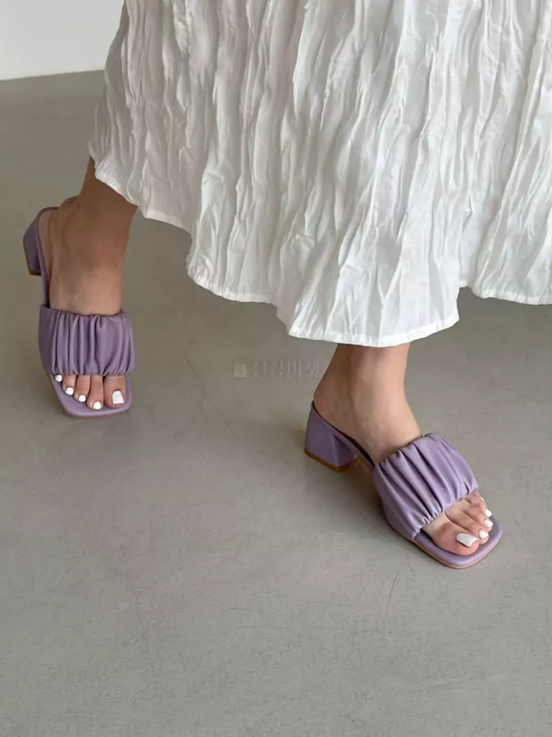 Cooing - Korean Women Fashion - #vintagekidsstyle - u5162 Sandals Heel - 4