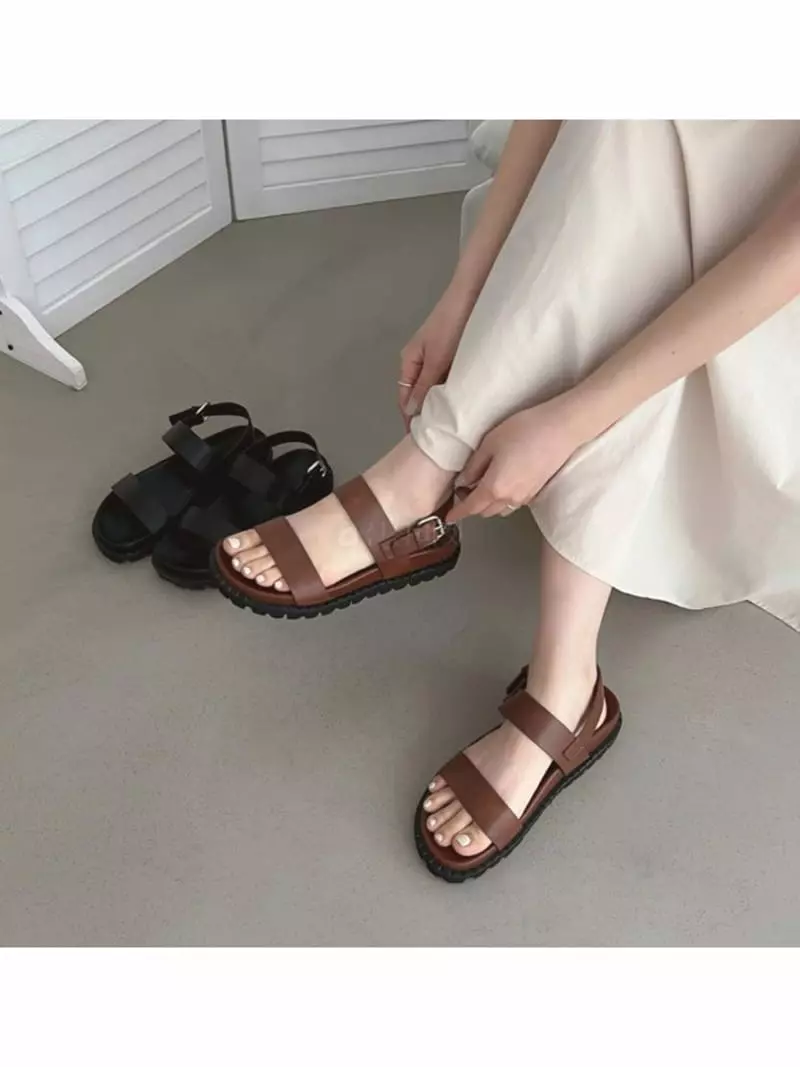 Cooing - Korean Women Fashion - #vintagekidsstyle - ha7168 Sandals - 4