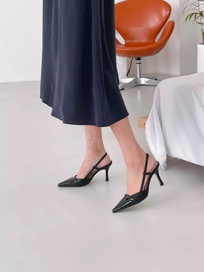 Cooing - Korean Women Fashion - #restrostyle - cr0176 Sling Back Shoes - 2