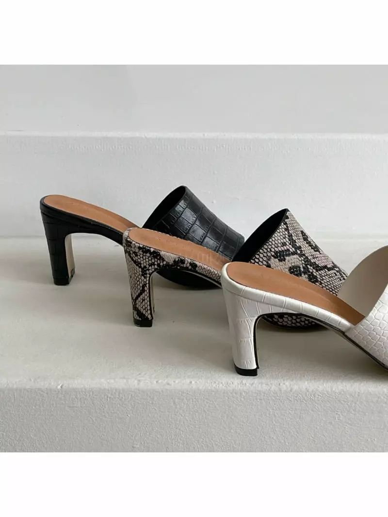 Cooing - Korean Women Fashion - #restrostyle - A6045 Slipper Mule - 2