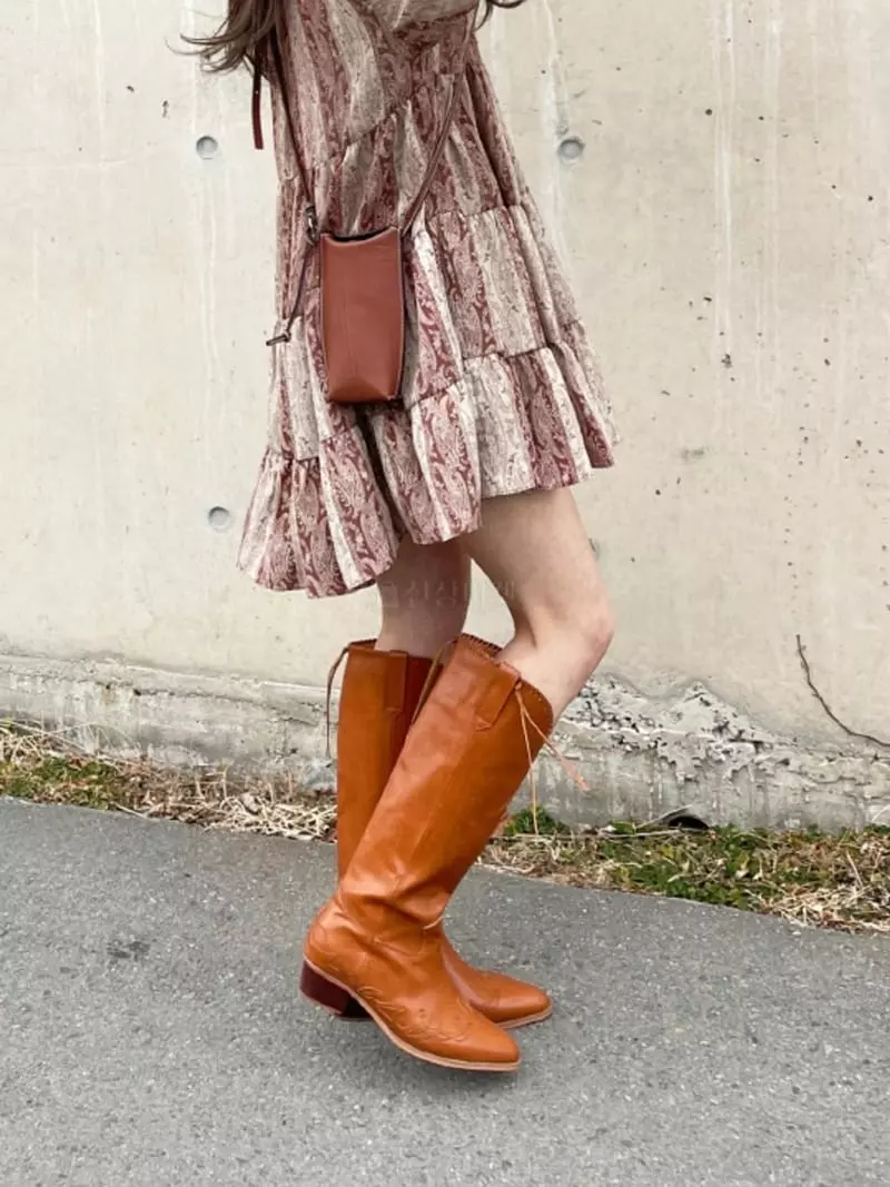 Cooing - Korean Women Fashion - #restrostyle - mu7782 Boots - 2