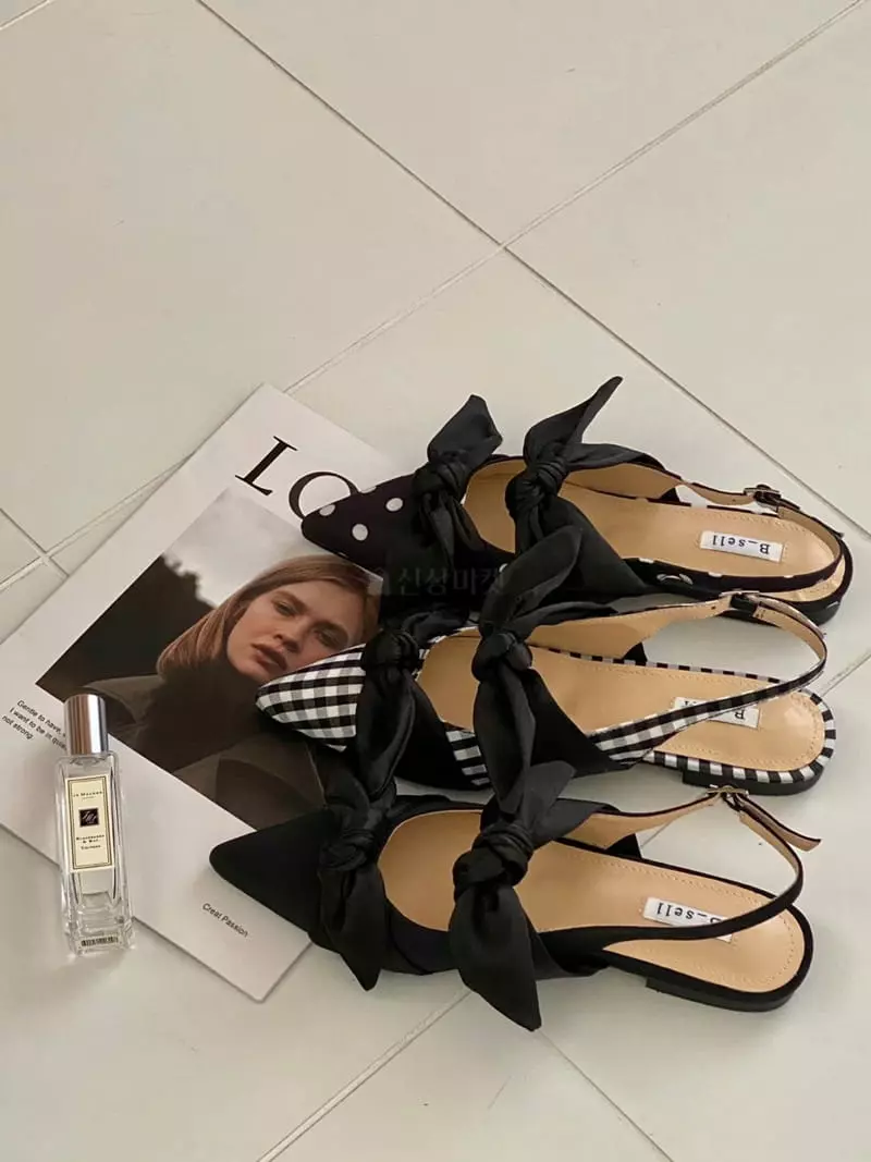 Cooing - Korean Women Fashion - #romanticstyle - bi1092 Sandals Sling Back Shoes