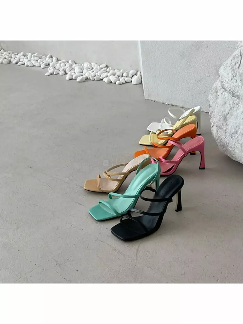 Cooing - Korean Women Fashion - #romanticstyle - A6041 Strap Heel