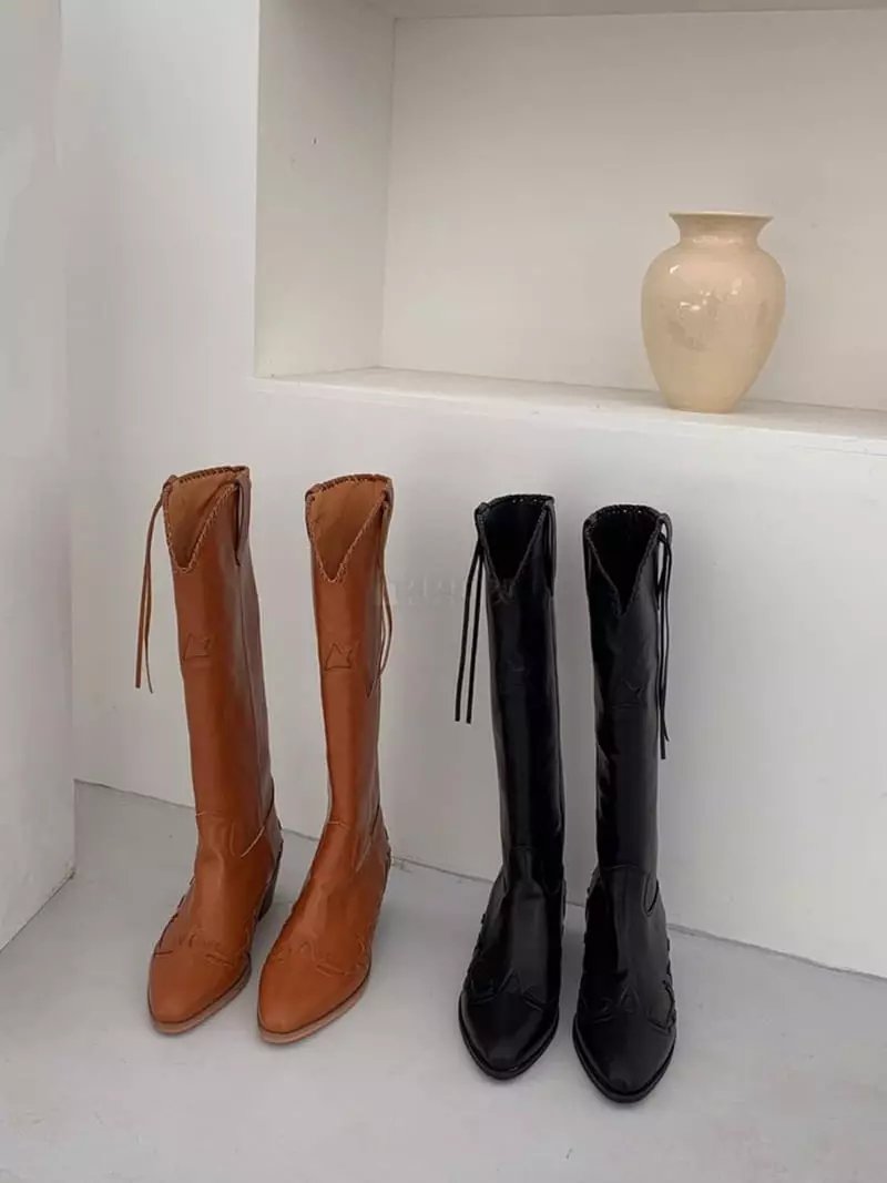 Cooing - Korean Women Fashion - #romanticstyle - mu7782 Boots - 3
