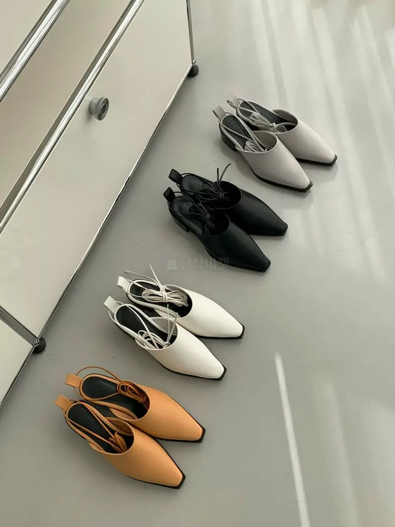 Cooing - Korean Women Fashion - #romanticstyle - mu1025 Sling Back Shoes