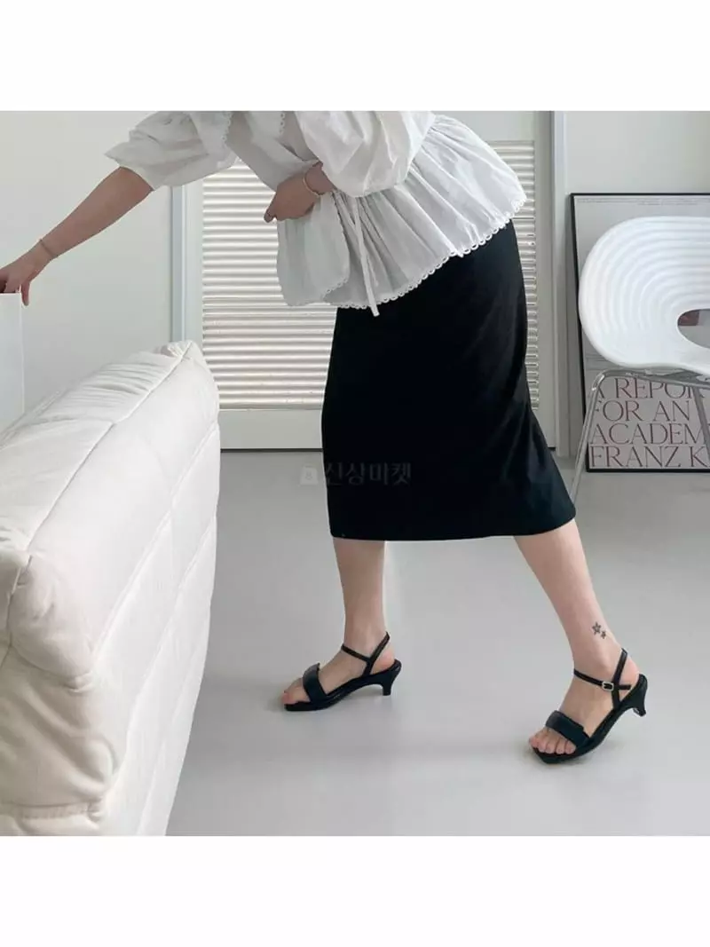 Cooing - Korean Women Fashion - #romanticstyle - ha7164 Sandals Heel - 2