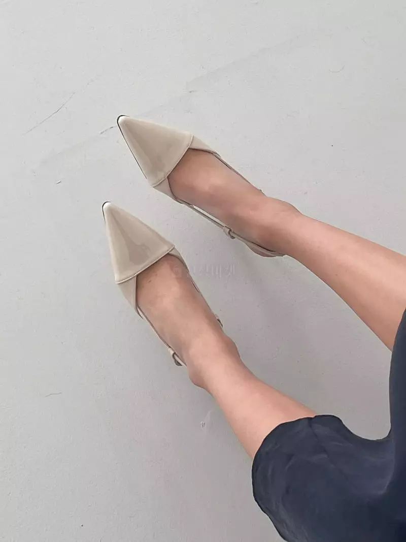 Cooing - Korean Women Fashion - #romanticstyle - cr0176 Sling Back Shoes - 4