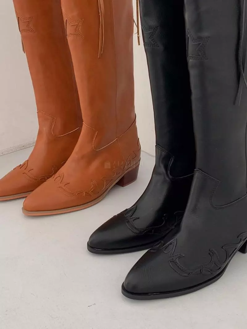 Cooing - Korean Women Fashion - #romanticstyle - mu7782 Boots - 4