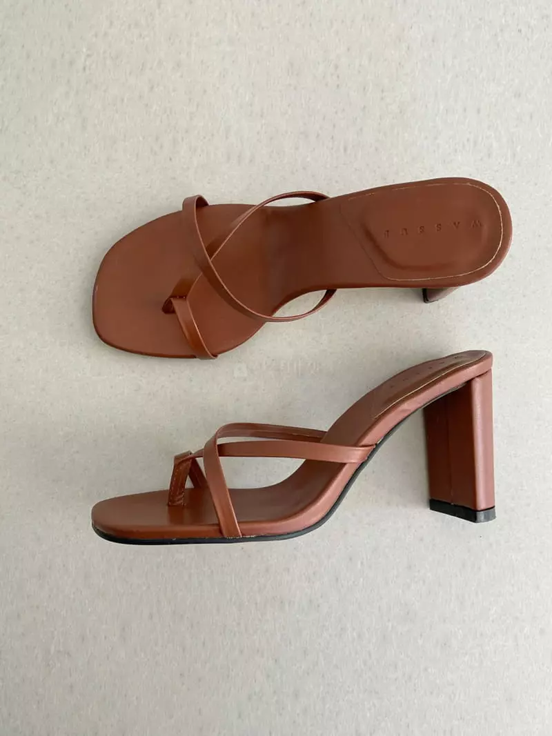 Cooing - Korean Women Fashion - #thatsdarling - w2026 Flip-Flops Heel - 3