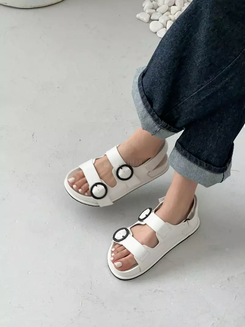 Cooing - Korean Women Fashion - #thelittlethings - w2125 Sandals - 2