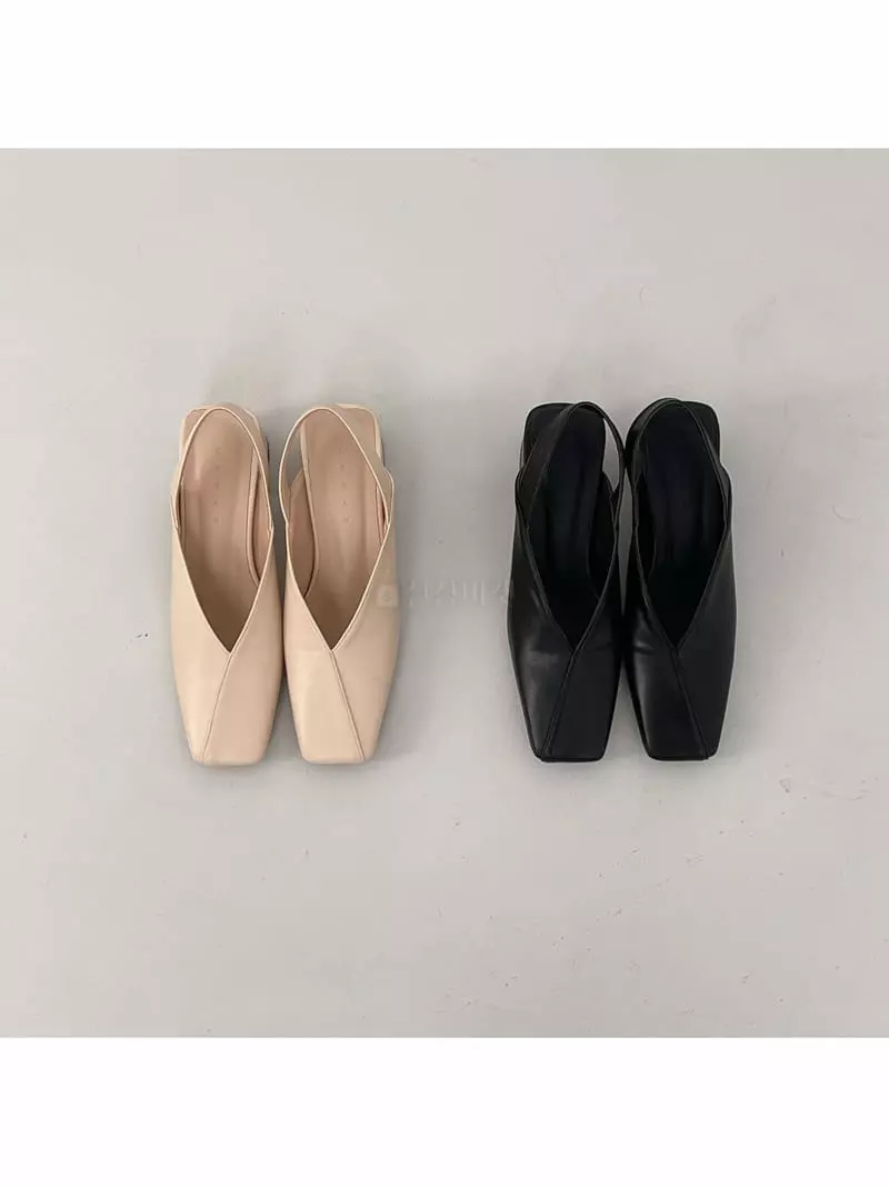 Cooing - Korean Women Fashion - #thelittlethings - cr0170 Sling Back Shoes