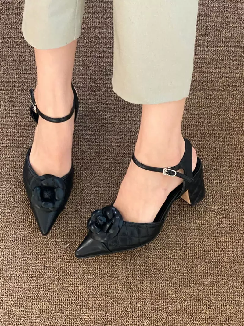 Cooing - Korean Women Fashion - #thelittlethings - bi1091 Sandals Heel - 3